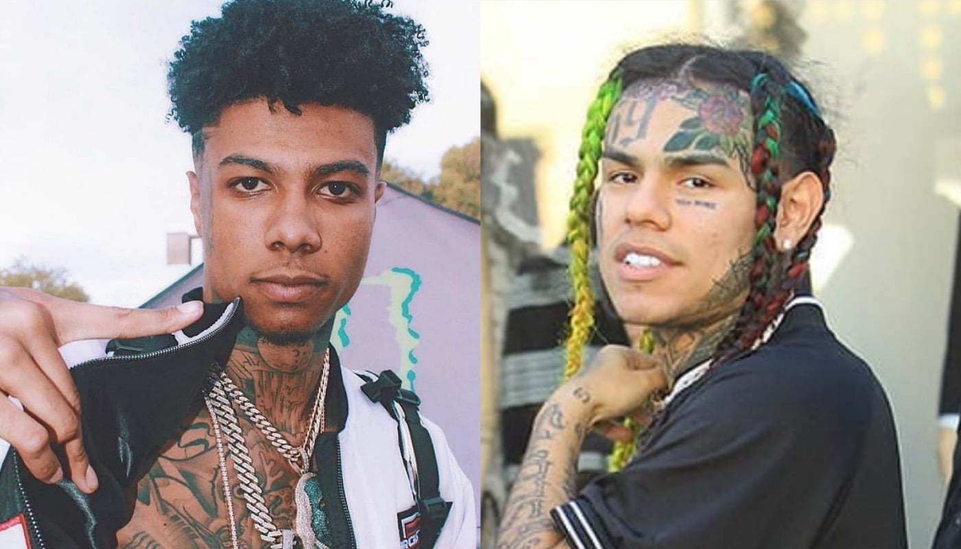 6IX9INE HAS BEEN CALLED A ‘RAT’ BY BLUEFACE FOR ALLEGEDLY REPORTING HIS INSTAGRAM ACCOUNT FOR BULLYING.