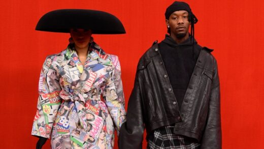 AT THE PARIS BALENCIAGA SHOW, CARDI B & OFFSET GET ROASTED FOR THEIR ‘MORTAL KOMBAT’ OUTFITS.