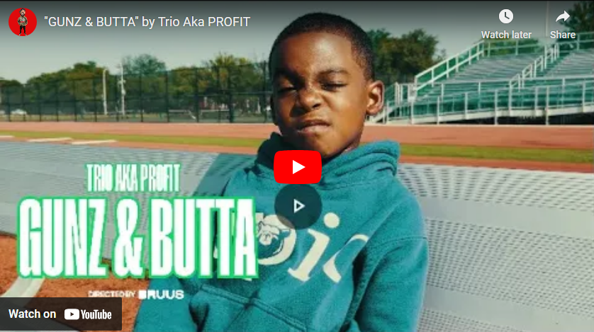 Get Ready for a Cinematic Ride with Trio AKA PROFIT’s ‘Gunz & Butta’ new visual!